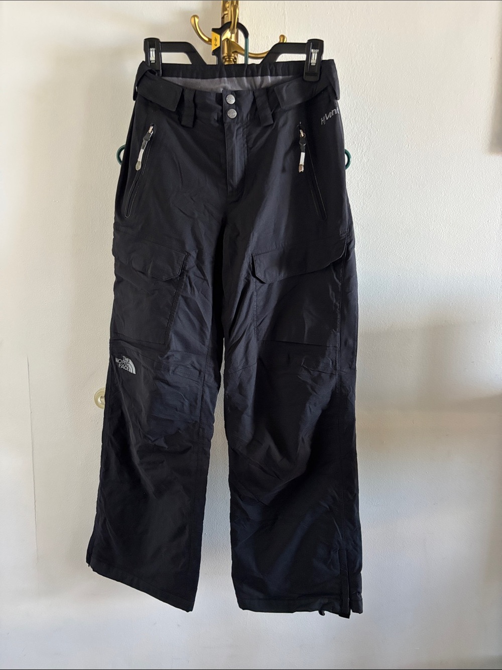 The North Face Black hyvent ski Pants